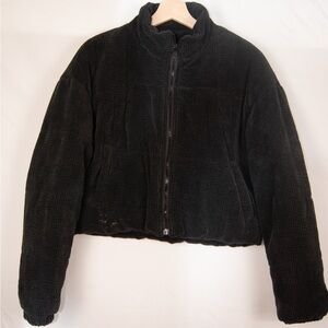 Women's Black Corduroy Jacket